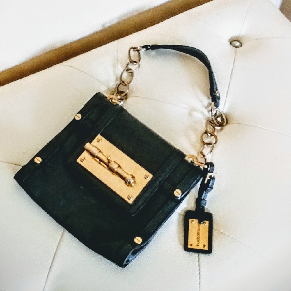 Alexis Hudson deadbolt chain purse